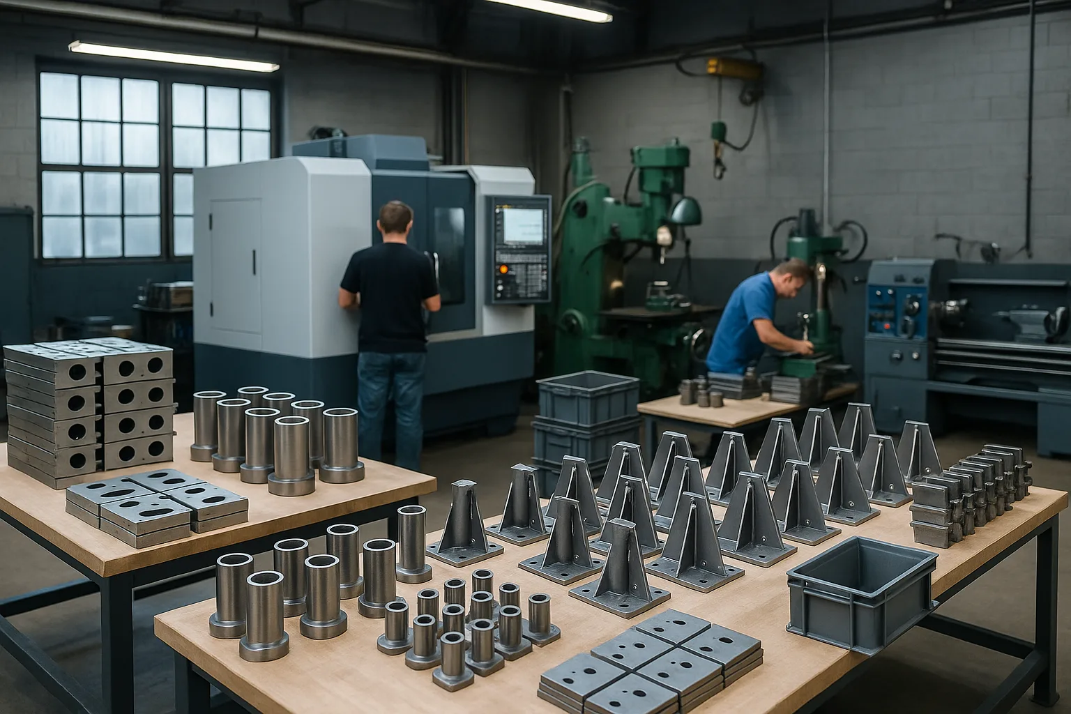 Единичные и серийные детали